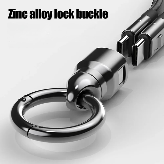 Key Chain x Charging Cable for USB C connections