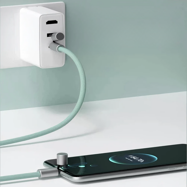 2 in 1: Charging cable x Lanyards