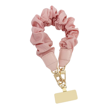 Stylish scrunchy phone strap bracelet