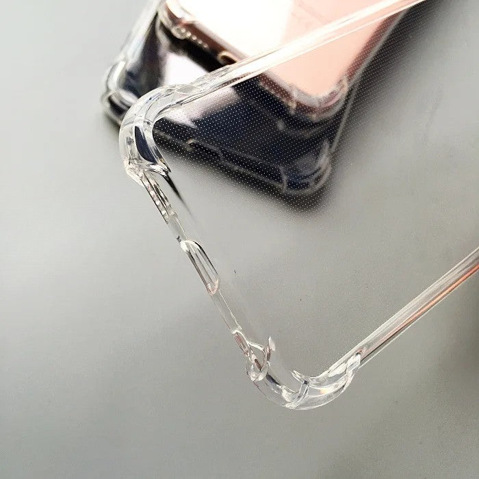 Clear phone case for iphones - fits universal phone strap tethers