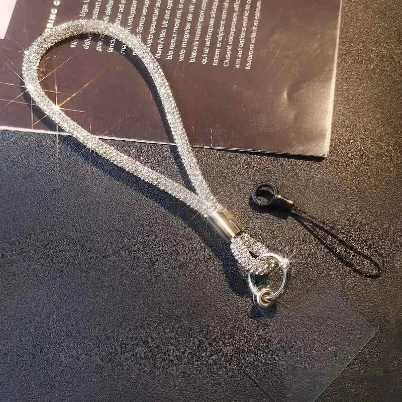 Sparkle On - a fun sparkly phone strap