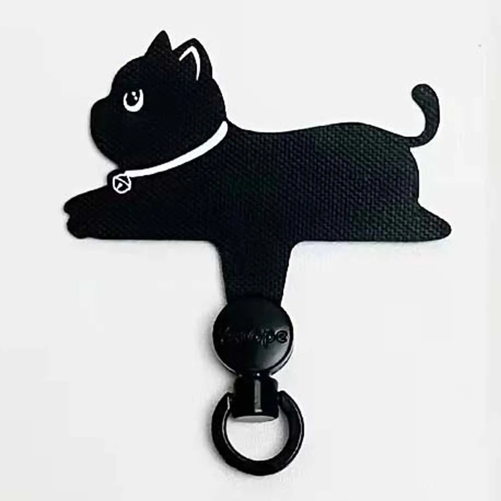 Cat shaped universal phone tethers