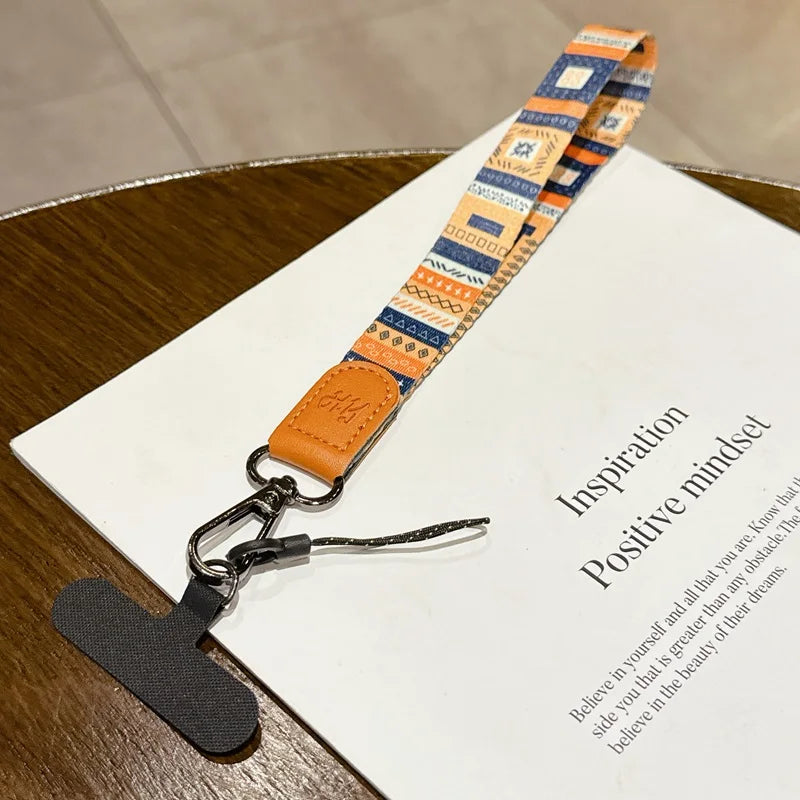 Nature Print Wrist Straps