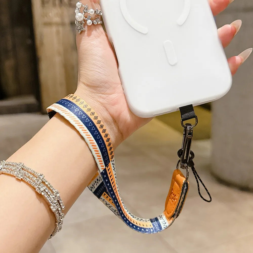 Nature Print Wrist Straps