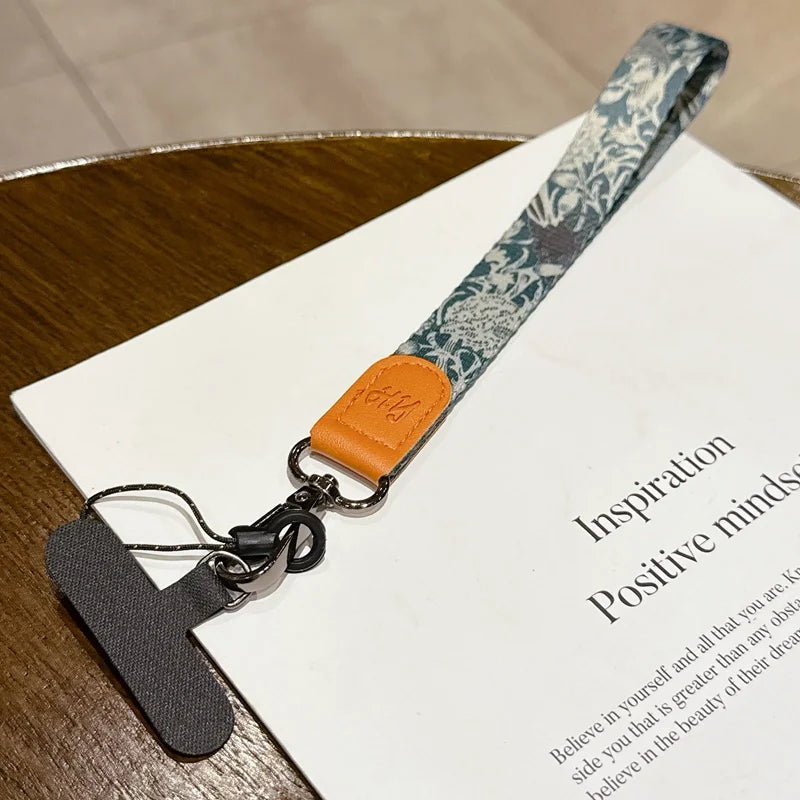 Nature Print Wrist Straps