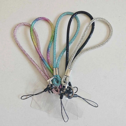 Sparkle On - a fun sparkly phone strap