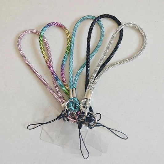 Sparkle On - a fun sparkly phone strap