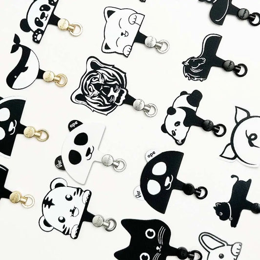 Cat shaped universal phone tethers