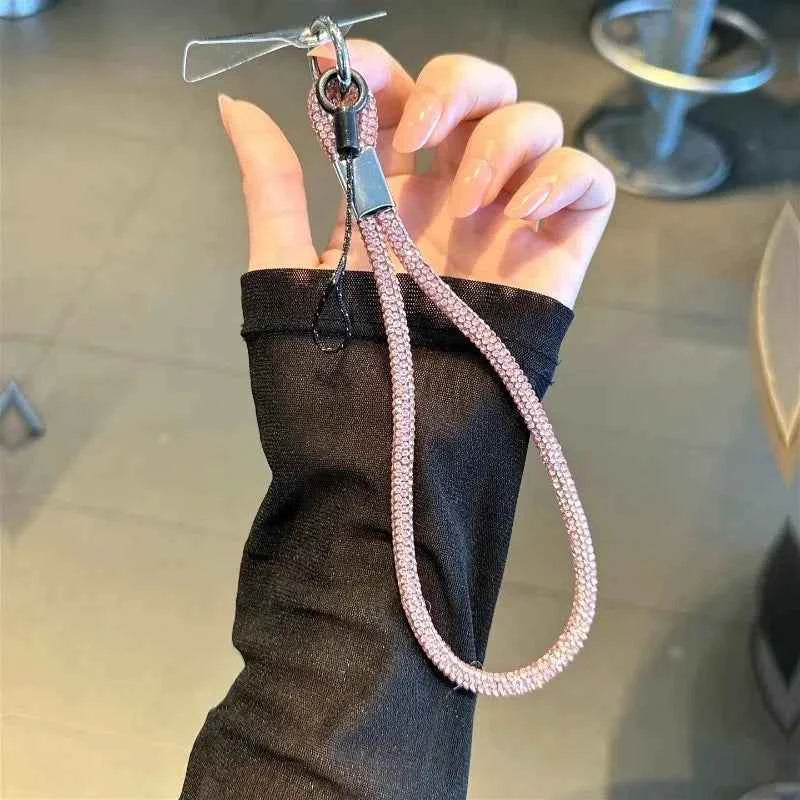 Sparkle On - a fun sparkly phone strap