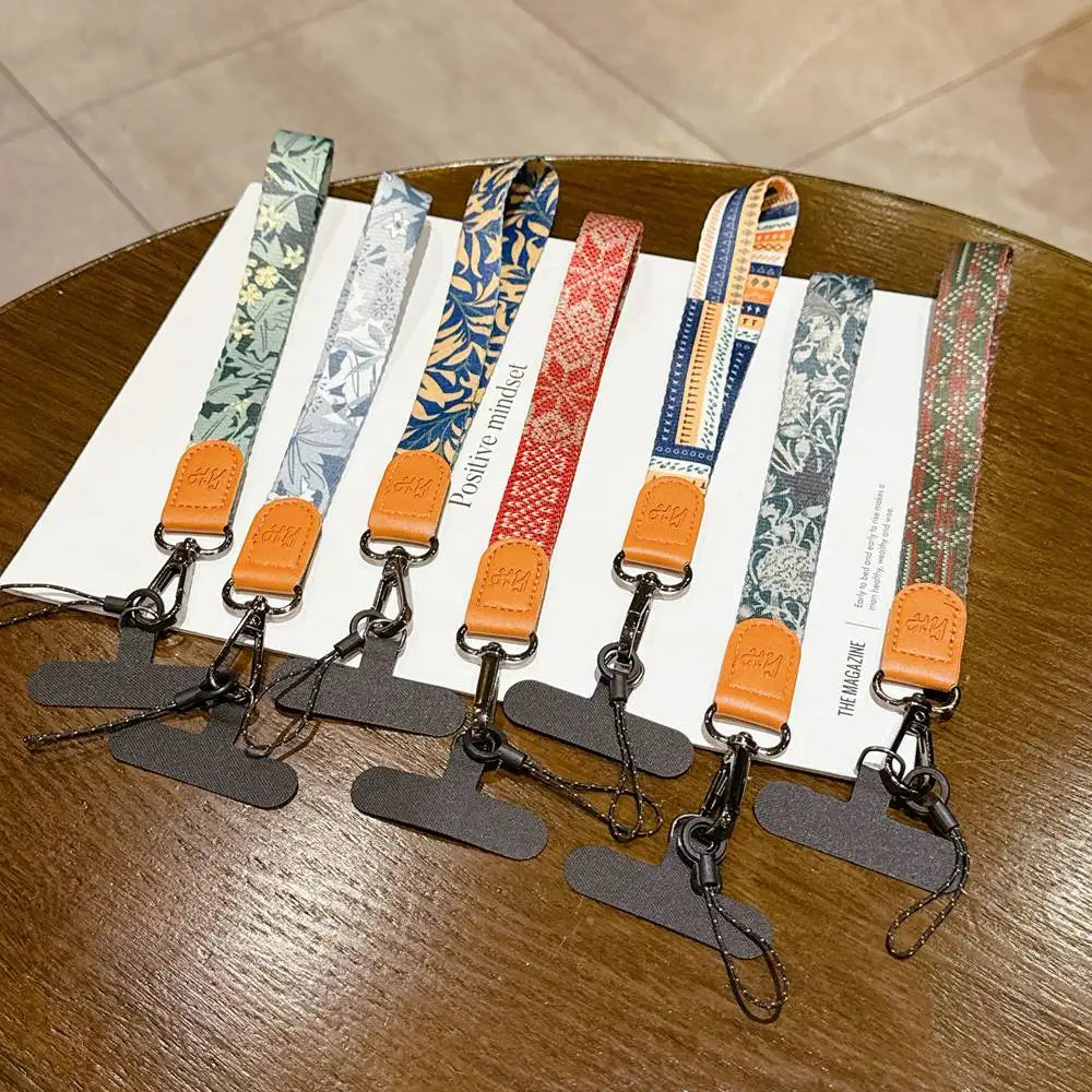 Nature Print Wrist Straps