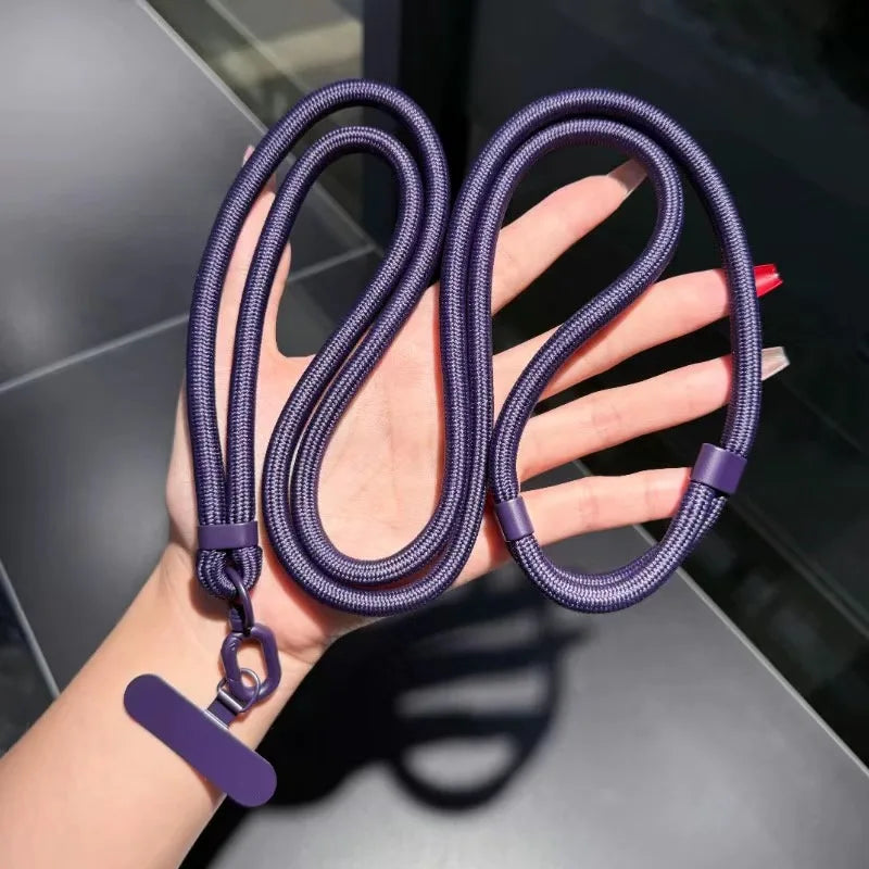 Adjustable length Cross Body Phone Lanyard