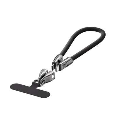 2 in 1 Charger and Wrist Strap - USB C to USB C