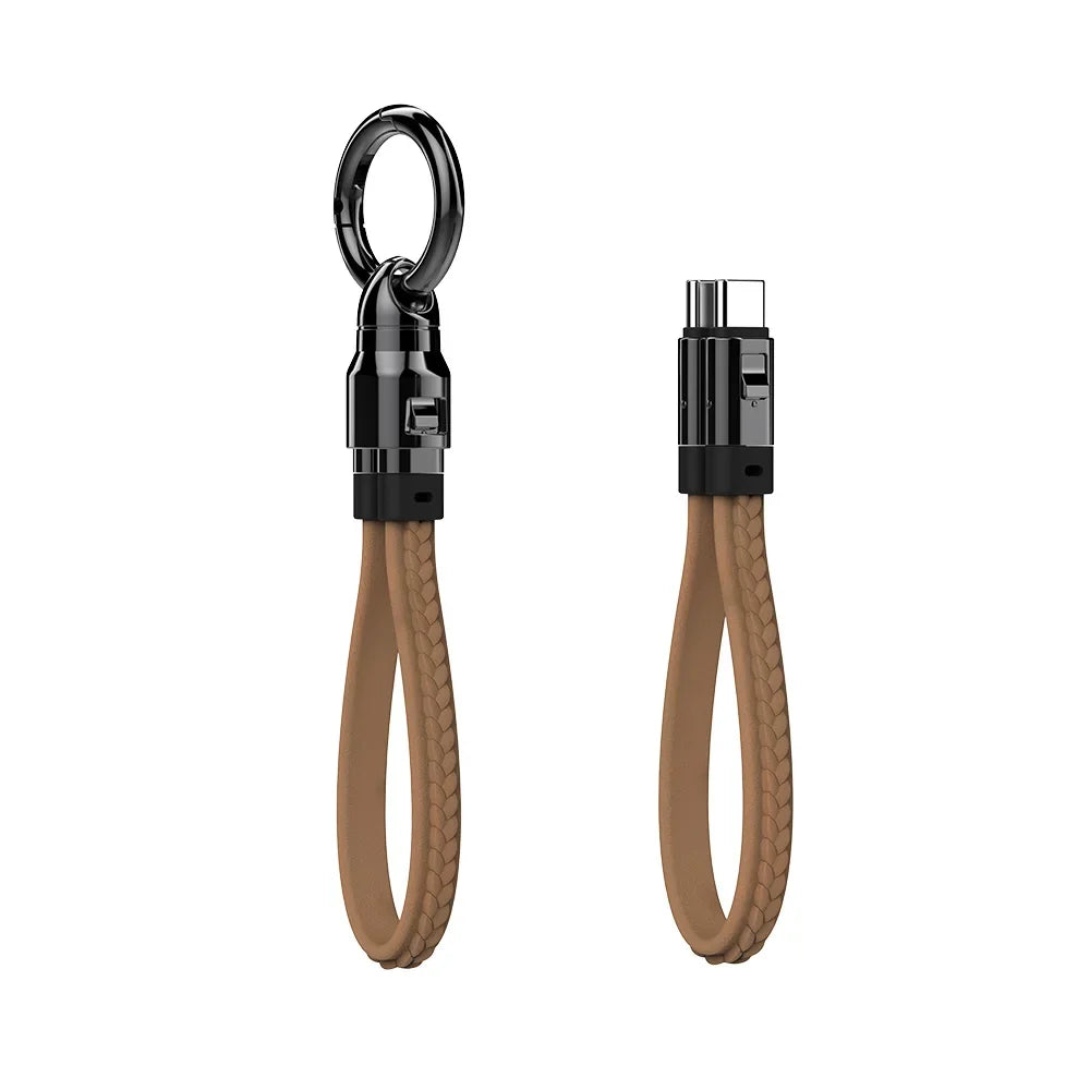 Key Chain x Charging Cable for USB C connections